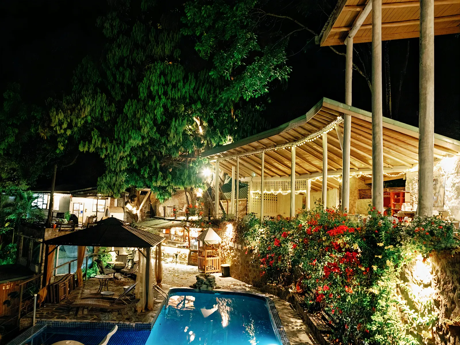Caribbean dining at Saltfish Restaurant at Green Fig Resort